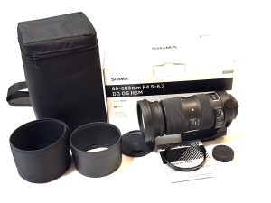 Sigma 60-600mm f/4.5-6.3 DG OS HSM Sport do NIKON, Używany